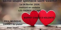 Nous serons en Spectacle au Manoir 66 Saint-Victor le 14 Février 2026